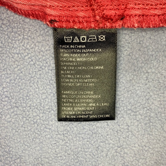 BDG Red High-waisted mom jean shorts sunray - Picture 8 of 8